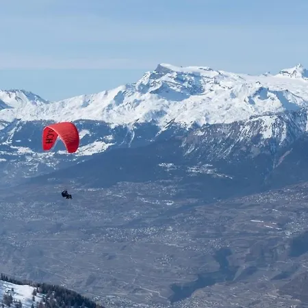 A 200m De La Tele-cabine De Lejlighed Vercorin