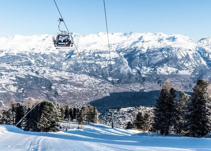 à 200m De La Télé-cabine De Appartement Vercorin
